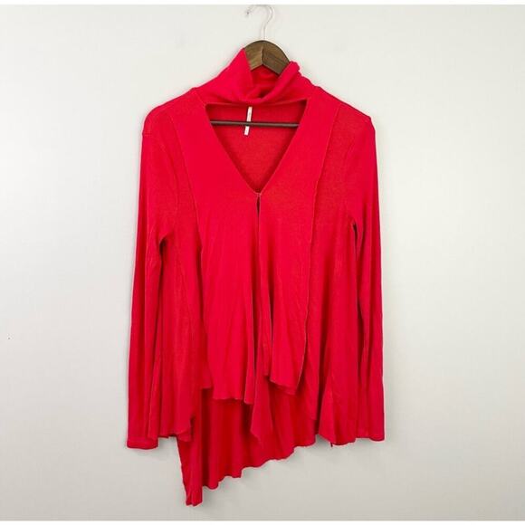 Free People Uptown Red Top - Picture 4 of 8